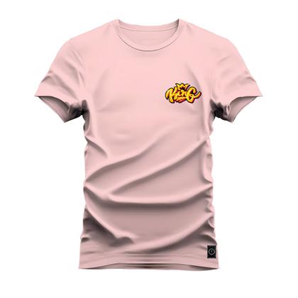 Imagem de Camiseta Confortável Premium Estampada King Rei Peito