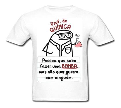 Imagem de Camiseta Dia Dos Professores Educativa Flork Frases Divertidas Presente Professor