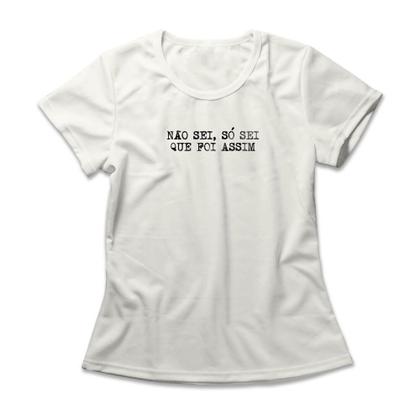 Imagem de Camiseta Feminina Só Sei Que Foi Assim
