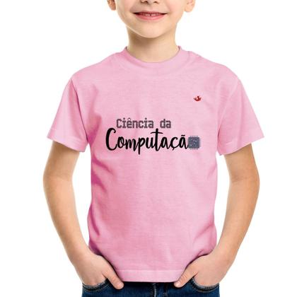 Imagem de Camiseta Infantil Ciência da Computação - Foca na Moda