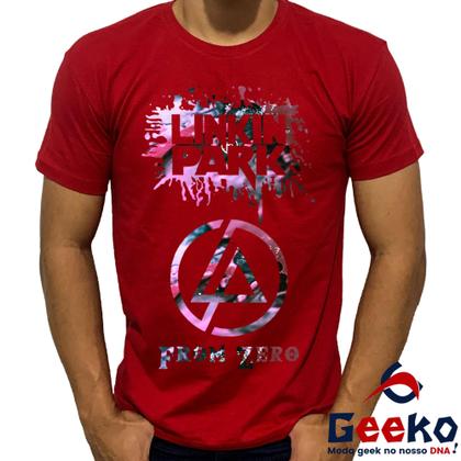 Imagem de Camiseta Linkin Park 100% Algodão From Zero The Emptiness Machine Heavy Crown Emily Armstrong Geeko