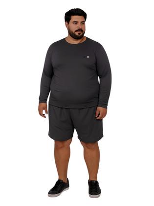 Imagem de Camiseta Manga Longa Com Proteção UV FPS50 Plus Size