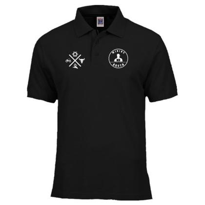 Imagem de Camiseta Mininu Bruto Gola Polo Agro Pecuaria Marca Country Preto