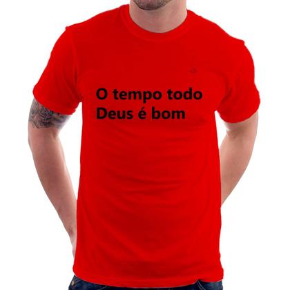 Imagem de Camiseta O tempo todo Deus é bom - Foca na Moda