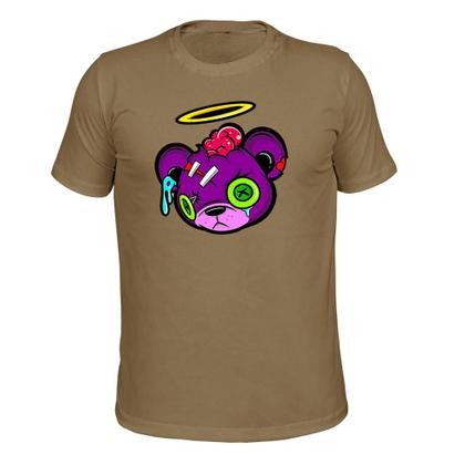 Imagem de Camiseta Plus Size T-Shirt Tecido Macio Estampada Urso Anjo