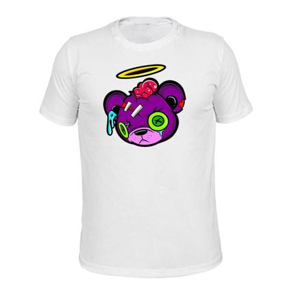 Imagem de Camiseta Plus Size T-Shirt Tecido Macio Estampada Urso Anjo