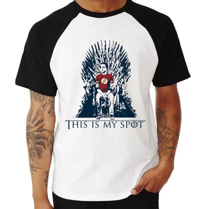 Imagem de Camiseta Raglan This Is My Spot - Foca na Moda