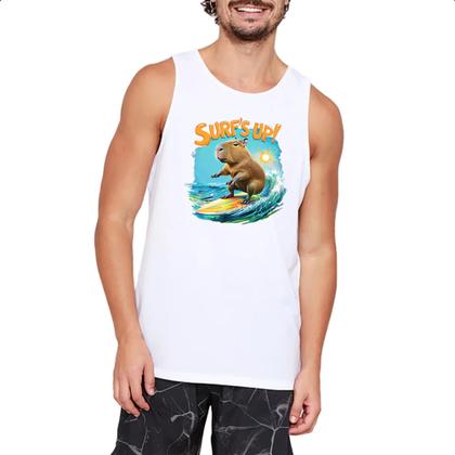 Imagem de Camiseta Regata Capivara surfs up