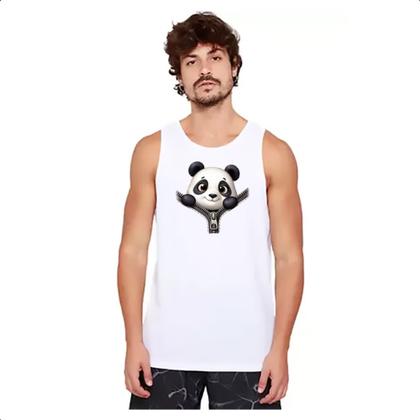 Imagem de Camiseta Regata Panda no ziper