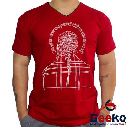 Imagem de Camiseta Taylor Swift 100% Algodão Do you ever stop and think about me Pop Geeko