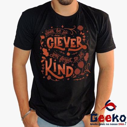 Imagem de Camiseta Taylor Swift 100% Algodão Never be so clever You forget to be kind Pop Geeko