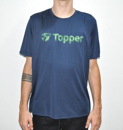 Imagem de Camiseta topper treino estampada marinho