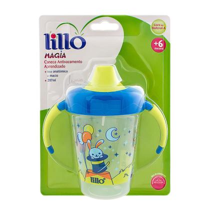 Imagem de Caneca Antivazamento Lillo Magia Aprendizado 6+ Meses Cor Azul 207ml