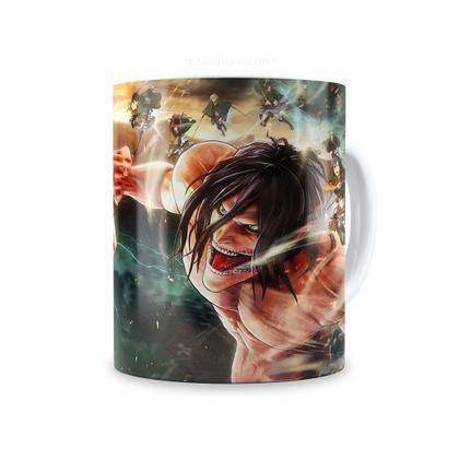 Imagem de Caneca de ceramica attack on titan 002