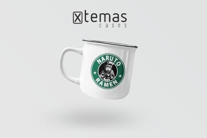 Imagem de Caneca naruto geek retrô esmaltada de aluminio