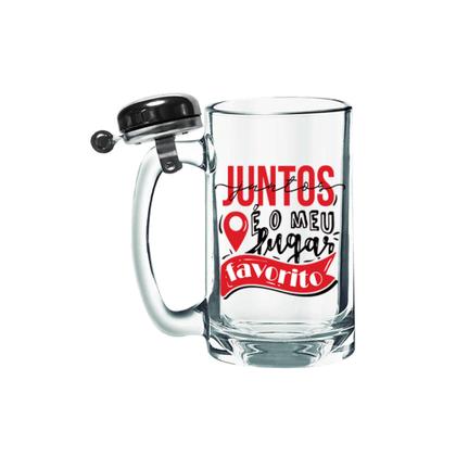 Imagem de Caneco de Chopp Com Campainha 340ml - Juntos