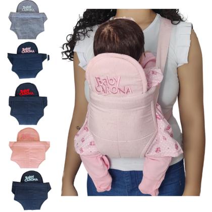 Imagem de Canguru Ergonômico de Bebê Infantil Baby Carona Macio e Ajustável Várias cores