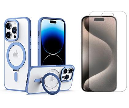 Imagem de Capa Anel Magsafe Compativel Com iPhone 15 Todos + Pelicula Hidrogel