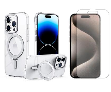Imagem de Capa Anel Magsafe Compativel Com iPhone 15 Todos + Pelicula Hidrogel