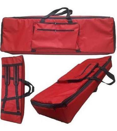 Imagem de Capa Bag Master Luxo Vermelho Para Piano Roland Rd800 Nylon