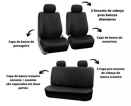 Imagem de capa banco de carro couro bege para Agile 2013