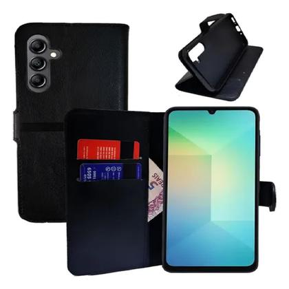 Imagem de Capa Capinha Carteira Preta Para Samsung Galaxy A16