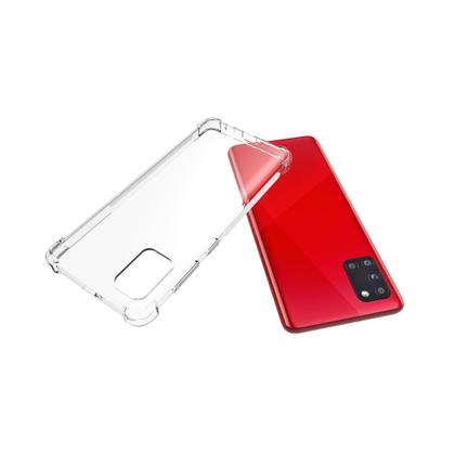 Imagem de Capa Capinha Compatível Com Samsung Galaxy a71 Anti Impacto transparente   Película de Vidro 3d