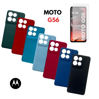 Imagem de Capa Capinha + Pelicula Hidrogel Compativel Para Moto G56