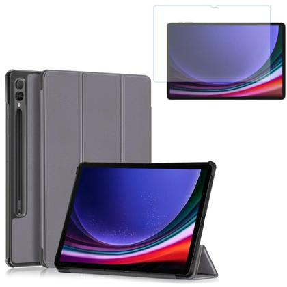 Imagem de Capa case proteção + película vidro para Tablet S9 FE+