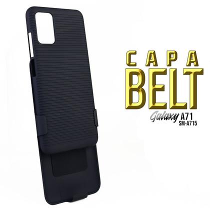 Imagem de Capa Clip Belt ParaGalaxy A71 A715 6.7 Suporte Cinto E Mesa + Película Vidro 3D + Película De Câmera - Cell in Power25