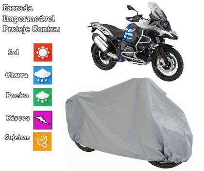 Imagem de Capa Cobrir Moto BMW R1200gs 100 % Forrada e 100% Impermeável