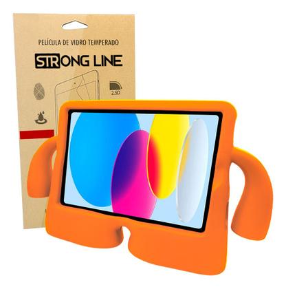 Imagem de Capa Criança para iPad A16 11ª Geração com Película, Alças e Suporte - Proteção Completa