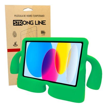 Imagem de Capa Criança para iPad A16 11ª Geração com Película, Alças e Suporte - Proteção Completa
