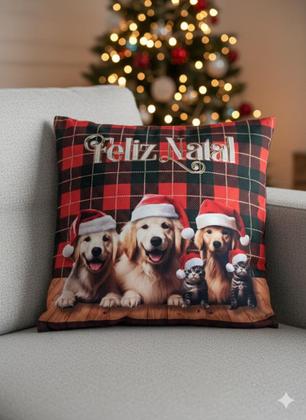 Imagem de Capa de Almofada Natalina