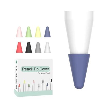 Imagem de Capa De Silicone Para Apple Pencil Com 8 Pontas Substituíveis Protetor De Ponta Para Caneta Stylus