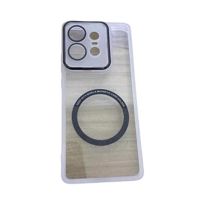 Imagem de Capa De Silicone Transparente MagSafe Para Moto Edge 60 pro Fusion Stylus 50 Ultra NEO