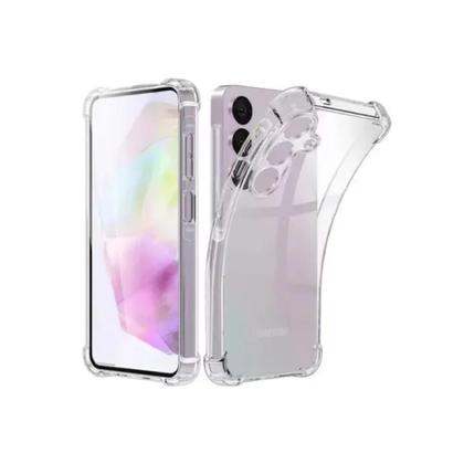 Imagem de Capa de Silicone Transparente p/ Smatphone Samsung Galaxy A15 Anti Impacto com Bordas Reforçadas Anti Queda