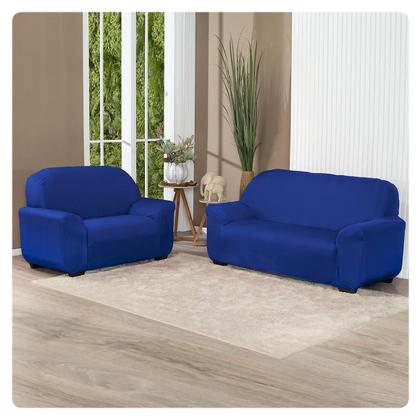 Imagem de Capa De Sofa Lisa 2 E 3 Lugares Malha Gel Cores Variadas