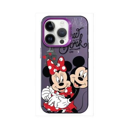 Imagem de Capa de Telefone Mickey e Minnie Disney para iPhone 15/14/13/12/11 - Modelos Pro Max e Plus