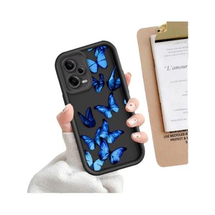 Imagem de Capa de Telefone TPU Macia com Design de Borboleta para Xiaomi Redmi Note e K50 Series (4G/5G)