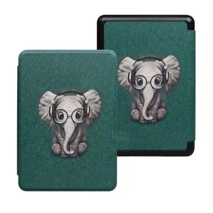 Imagem de Capa estampada interior de camurça para Kindle 11ª Geração