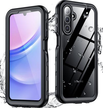 Imagem de Capa Impermeável SPIDERCASE para Galaxy A15 5G - Totalmente Resistente