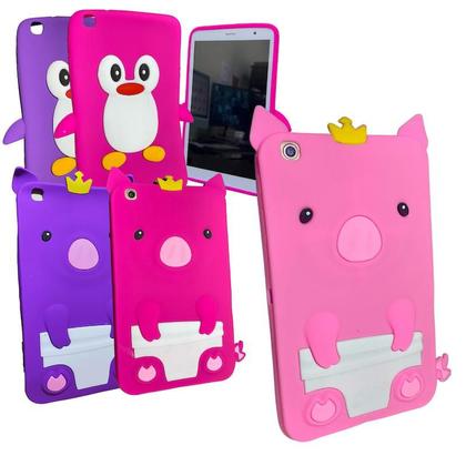 Imagem de Capa infantil Emborrachada Adaptável para tablet M8 Q8 T290 PTB8RSG 8 polegadas