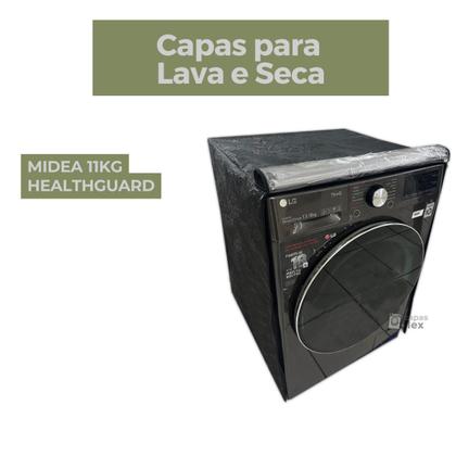 Imagem de Capa lava e seca midea 11kg healthguard transparente flex