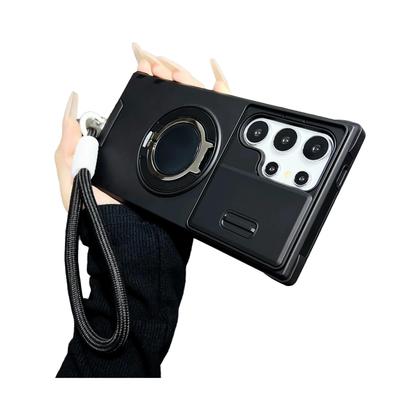 Imagem de Capa Magnética com Cordão para Samsung Galaxy S25/S24/S23/S22/S21 - Ultra Resistente