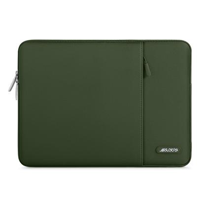 Imagem de Capa para laptop MOSISO de poliéster de 16 polegadas verde militar