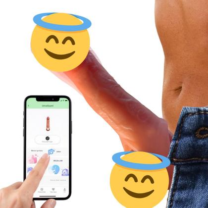 Imagem de Capa Peniana Com Vibrador À Distância Extensora Pinto Glande