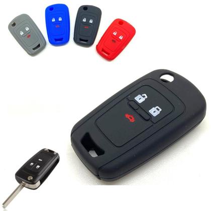 Imagem de Capa proteção chave canivete Chevrolet cruze camaro spin cobalt prisma tracker sonic S10 Trailblazer