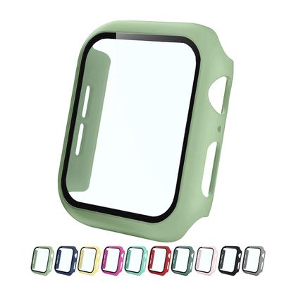 Imagem de Capa Protetora Case Bumper Silicone com Película Compatível AppleWatch Iwo 38/40/42/44mm