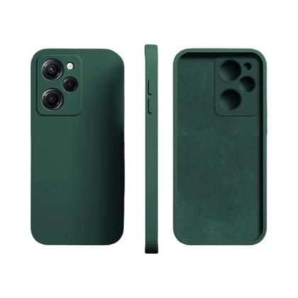 Imagem de Capa Protetora de Silicone Líquido para Xiaomi POCO F5, F4 GT, M3, M4, X3 e X4 Pro NFC